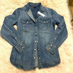 New w/tags Women’s J.Crew Chambray - size 2